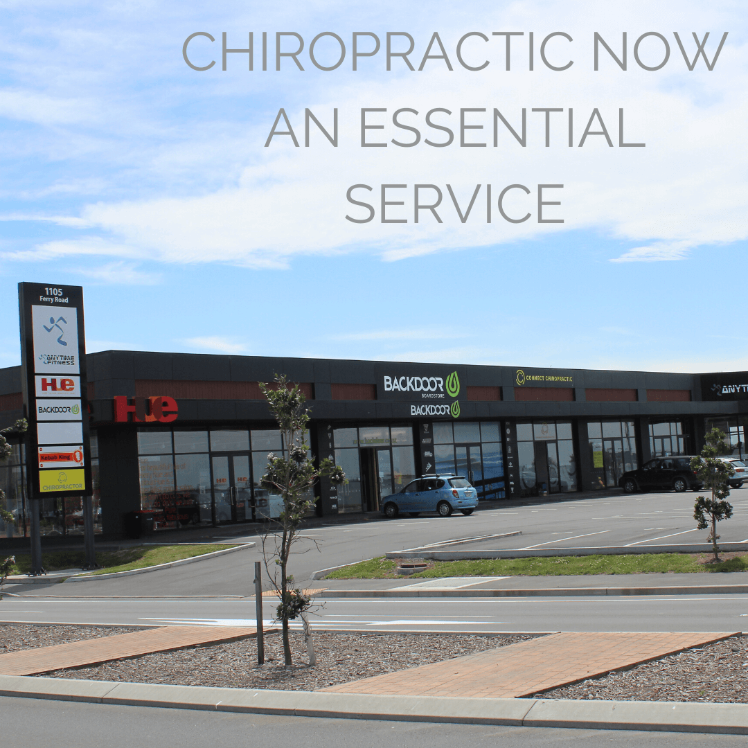 Chiropractic is an Essential Service